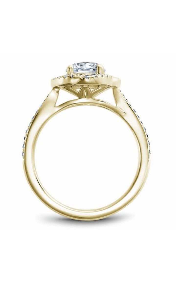 Noam Carver Floral Engagement Ring B176-01YA