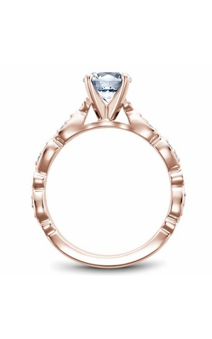 Noam Carver Floral Engagement Ring B204-01RA