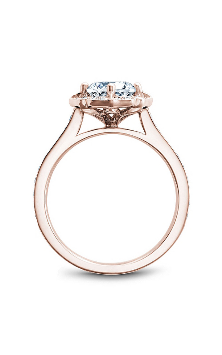 Noam Carver Floral Engagement Ring R031-01RA