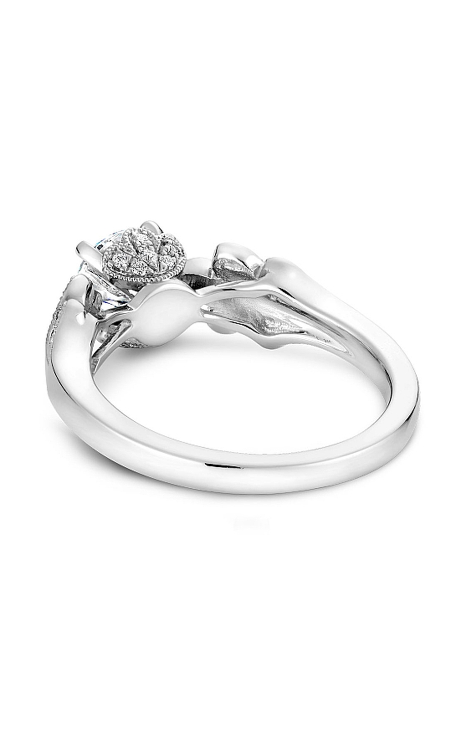 Noam Carver Floral Engagement Ring B063-01A