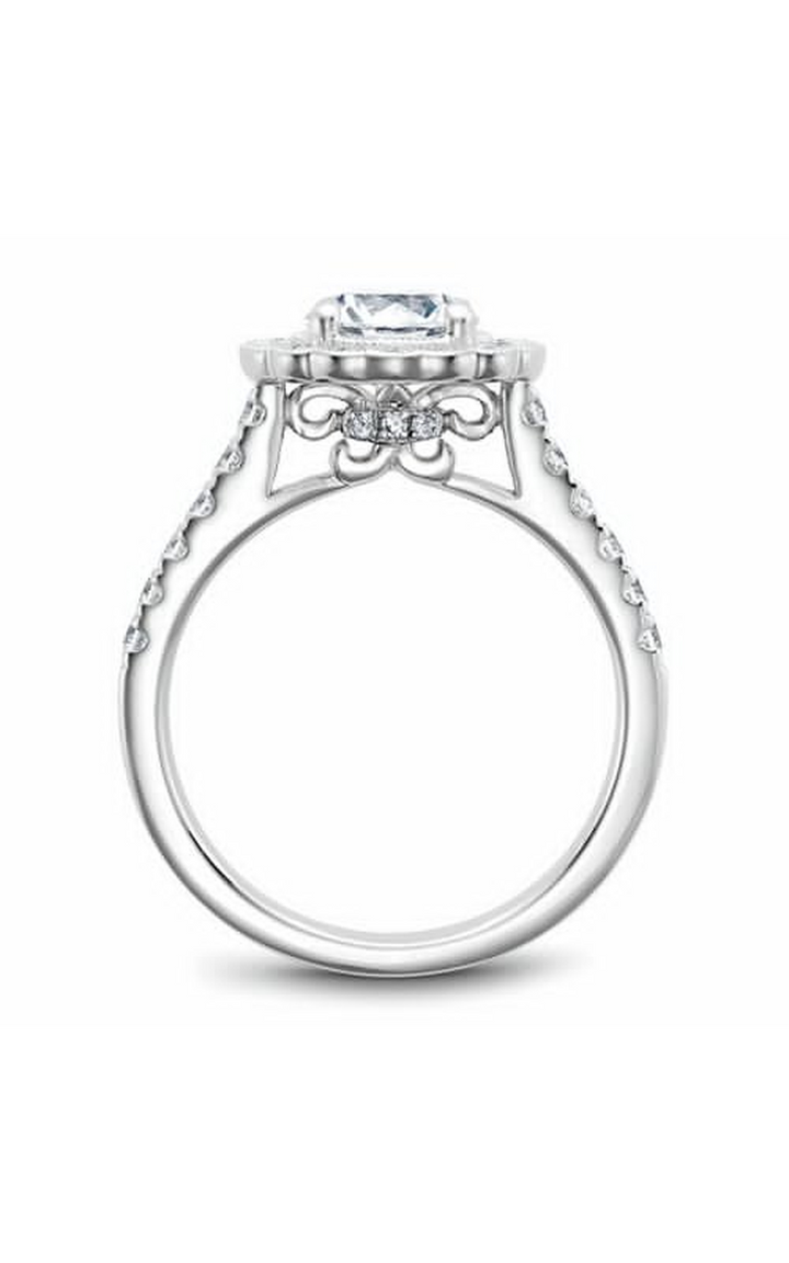 Noam Carver Floral Engagement Ring B150-01A