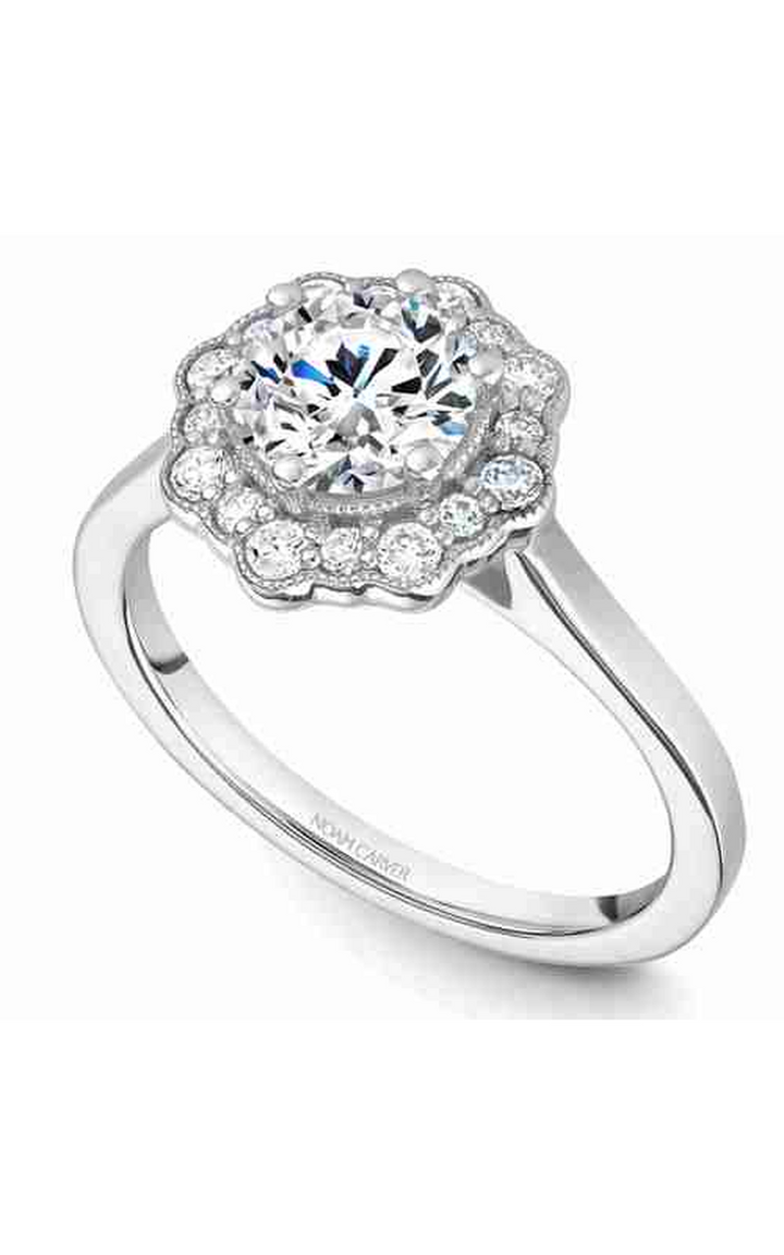 Noam Carver Floral Engagement Ring B243-01A