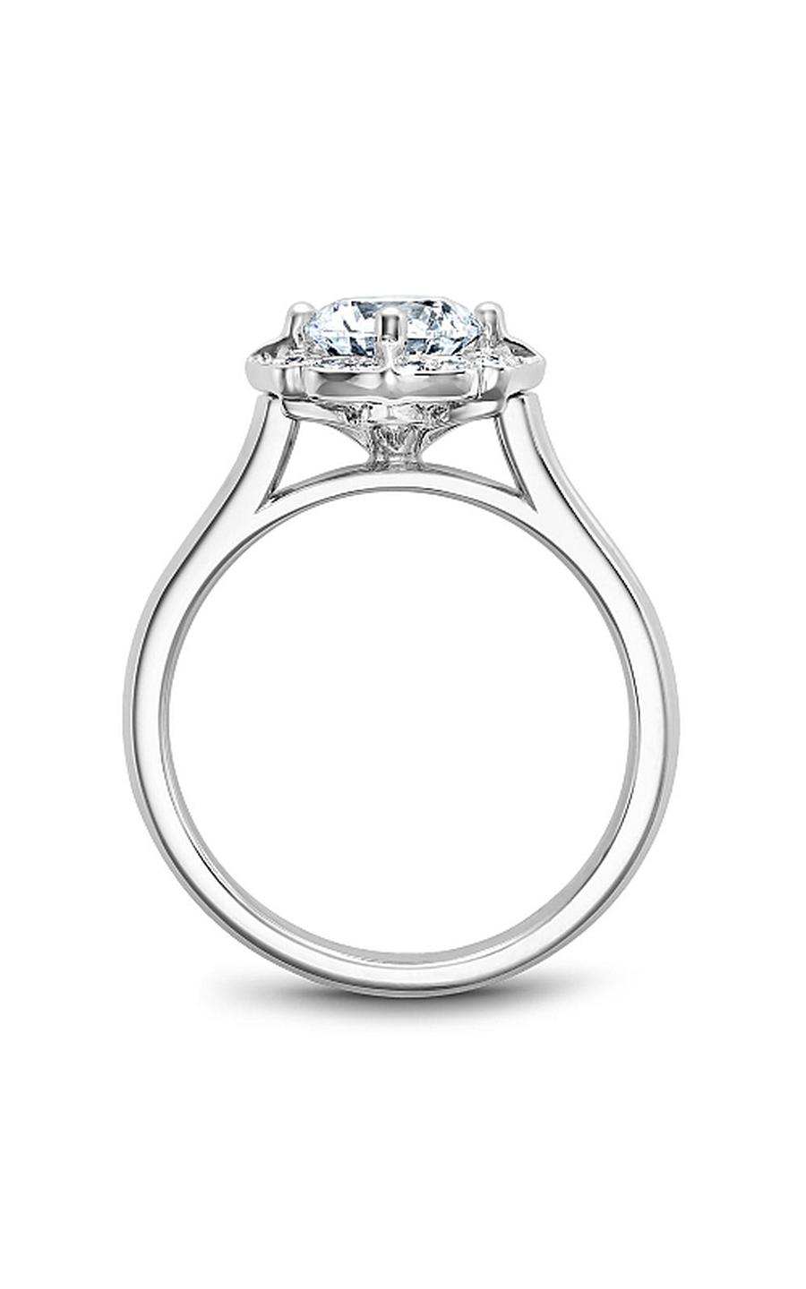 Noam Carver Floral Engagement Ring R030-01A