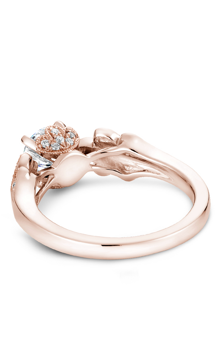 Noam Carver Floral Engagement Ring B063-01RA