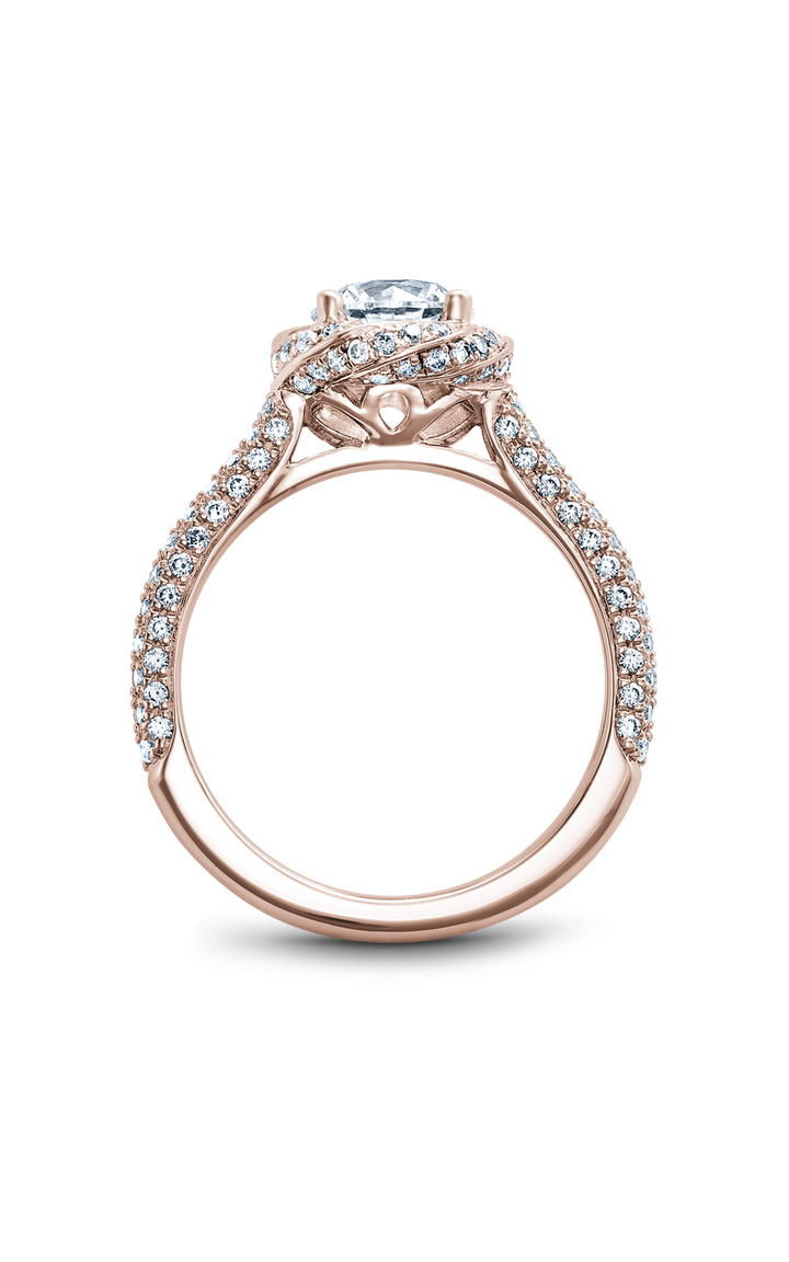 Noam Carver Floral Engagement Ring B164-01RA