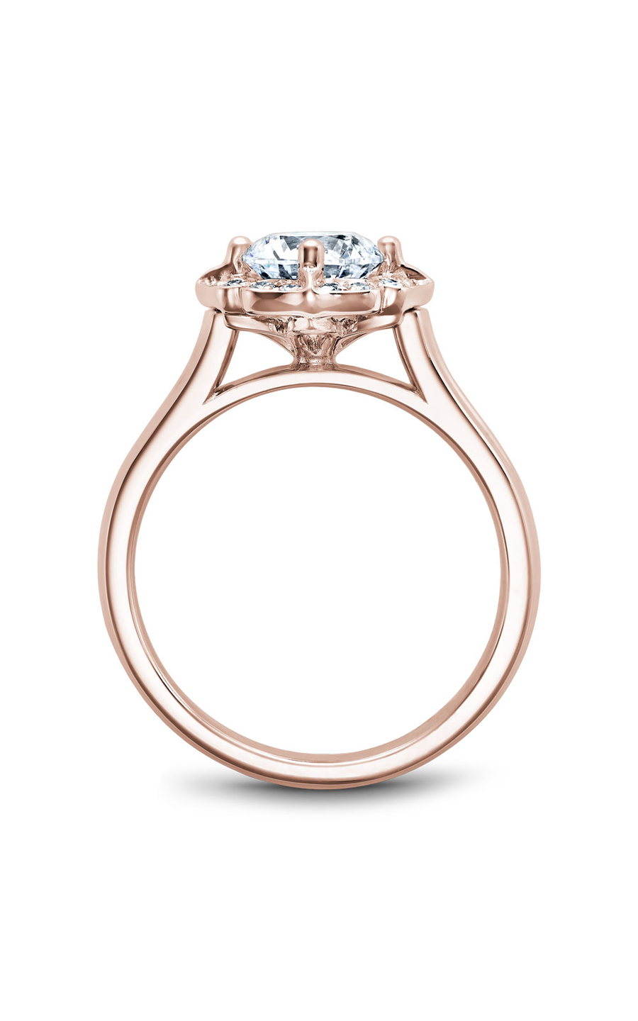 Noam Carver Floral Engagement Ring R030-01RA