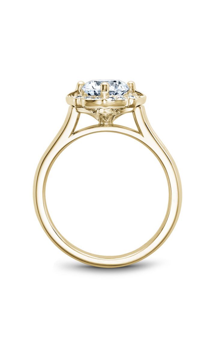 Noam Carver Floral Engagement Ring R030-01YA