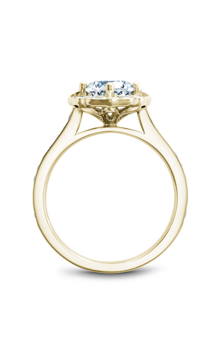 Noam Carver Floral Engagement Ring R031-01YA