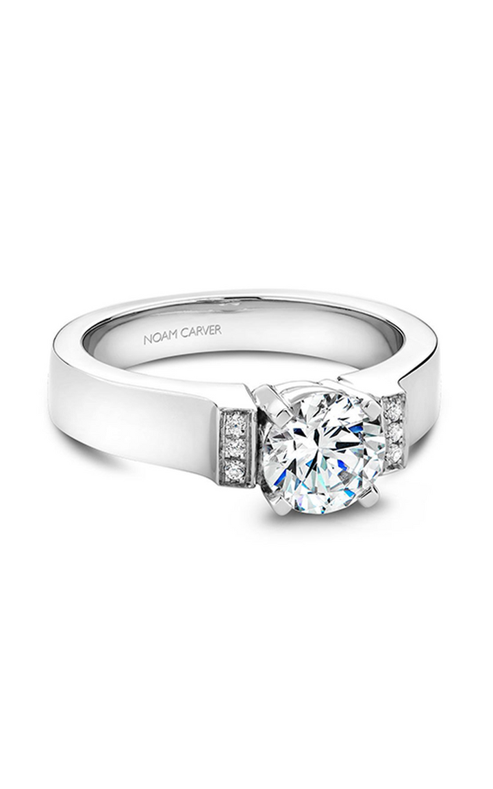 Noam Carver Modern Engagement Ring B042-01A