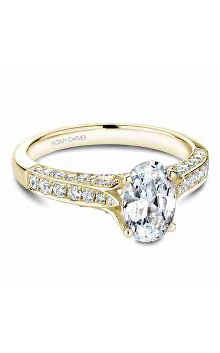 Noam Carver Modern Engagement Ring B187-01YA