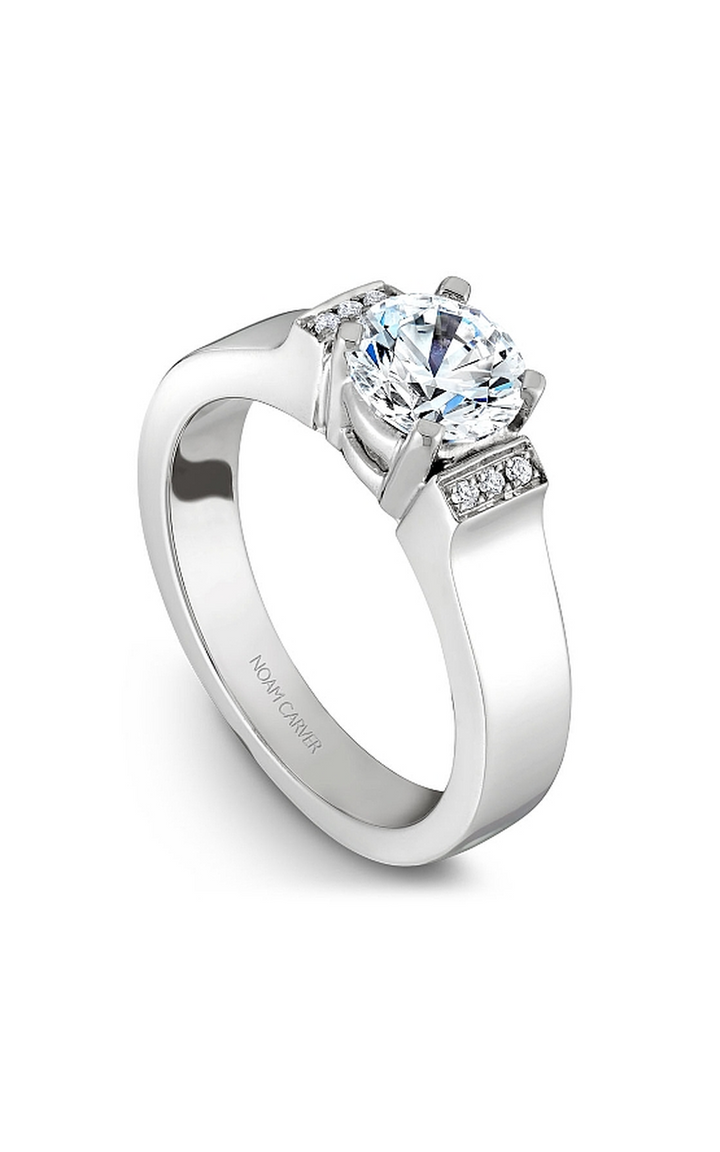 Noam Carver Modern Engagement Ring B042-01A