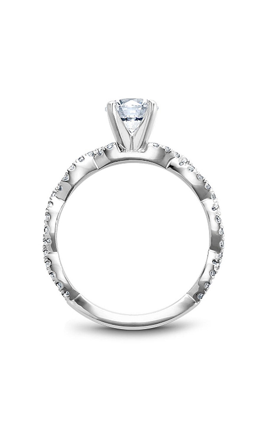 Noam Carver Modern Engagement Ring B166-01A