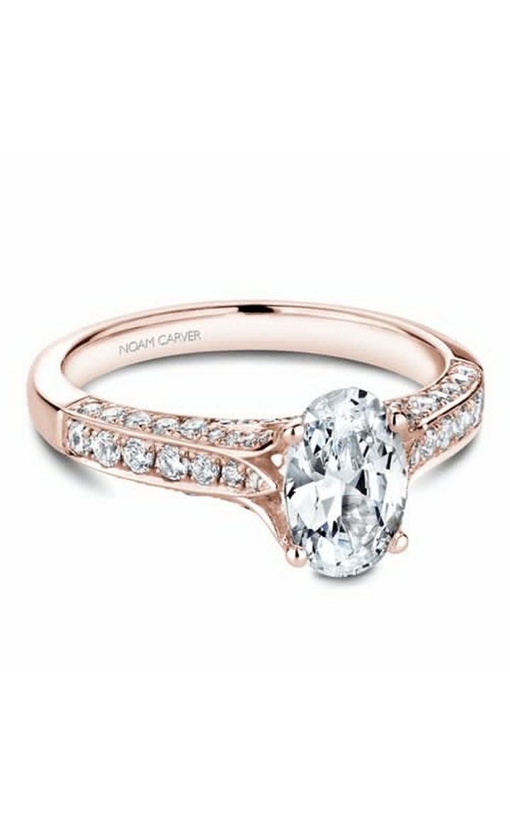 Noam Carver Modern Engagement Ring B187-01RA