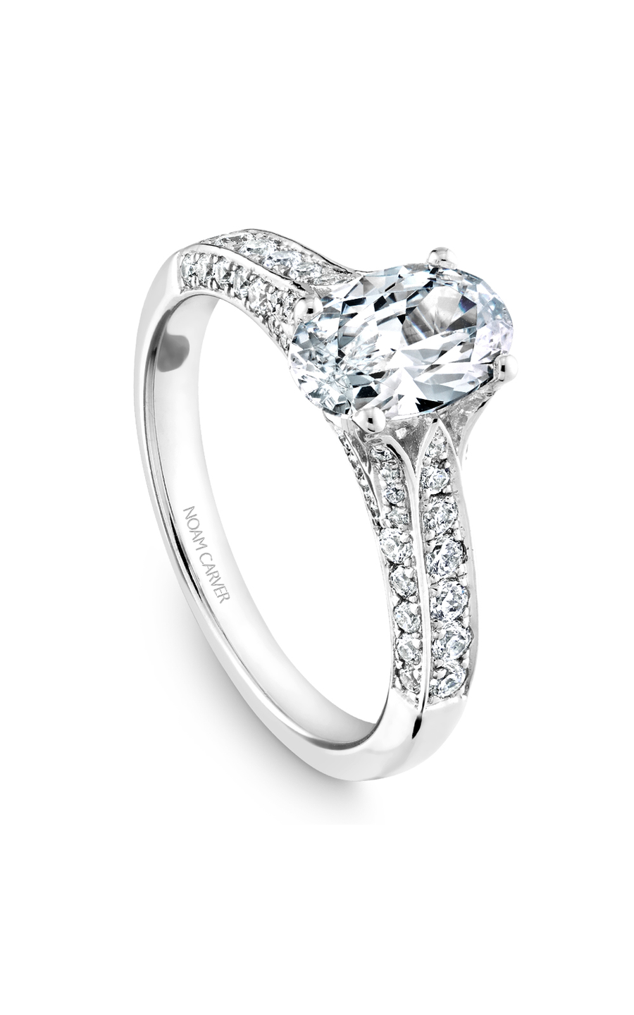 Noam Carver Modern Engagement Ring B187-01A