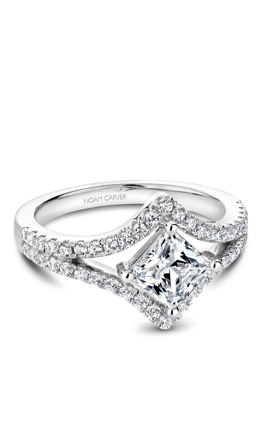 Noam Carver Modern Engagement Ring B209-01A