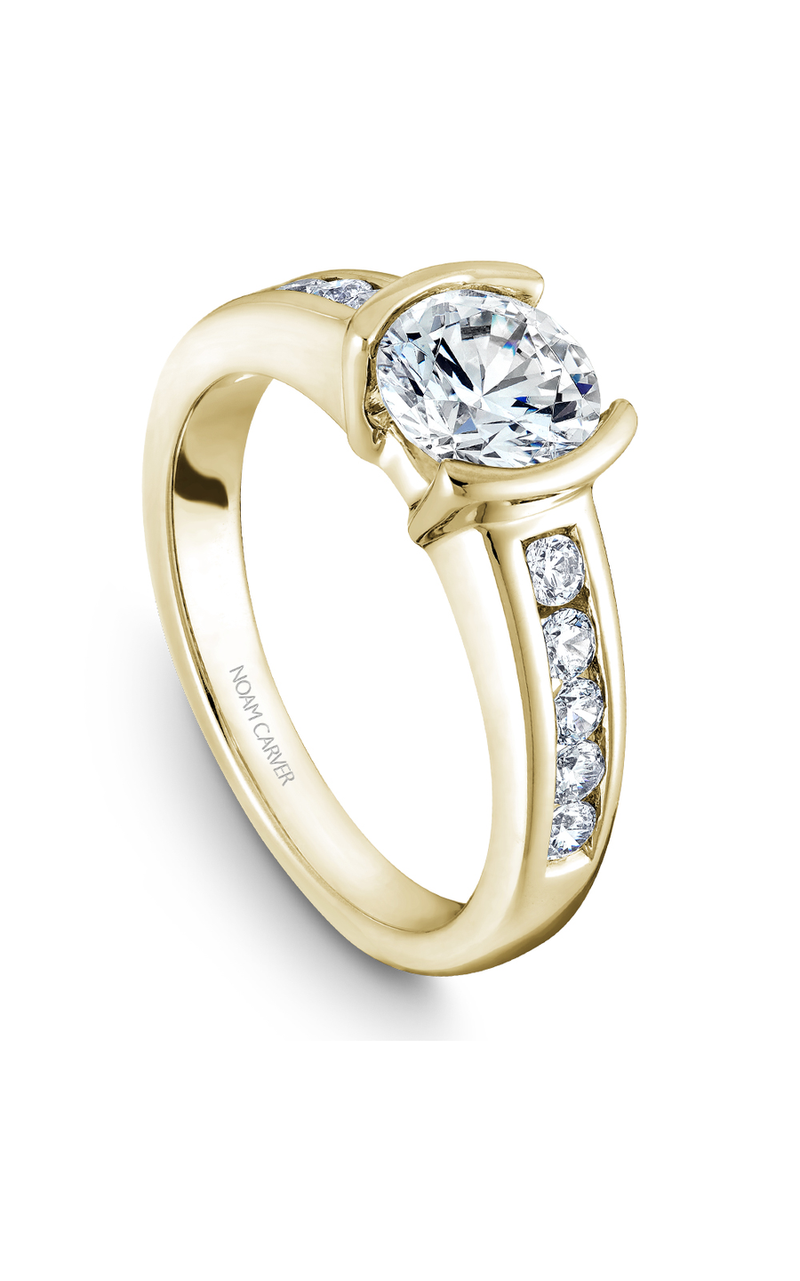 Noam Carver Modern Engagement Ring B033-02YA