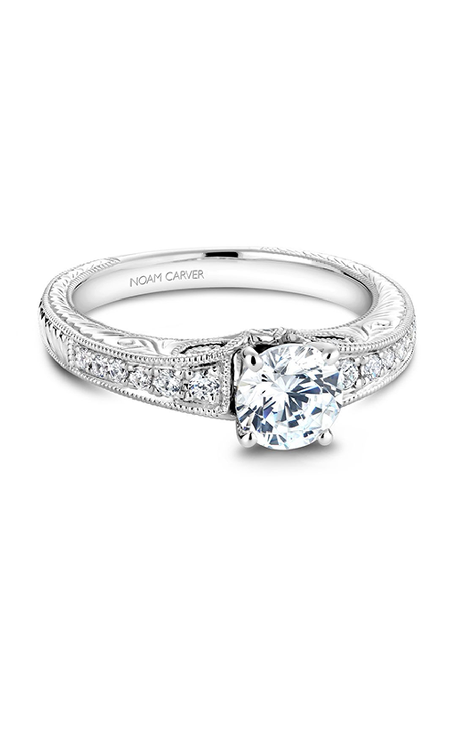 Noam Carver Vintage Engagement Ring B050-01A