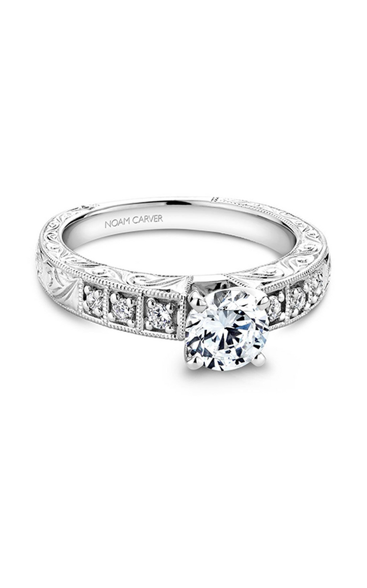 Noam Carver Vintage Engagement Ring B057-01A