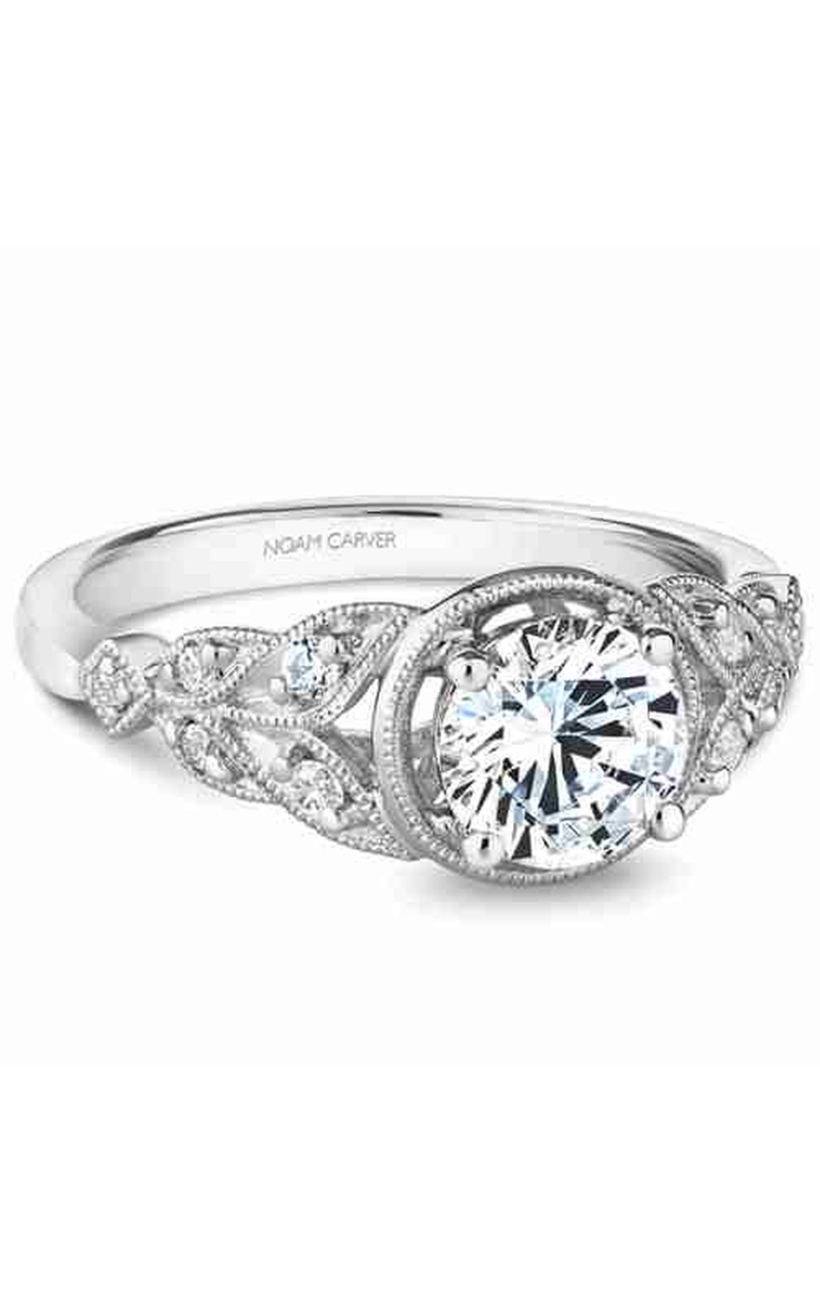 Noam Carver Vintage Engagement Ring B252-01A