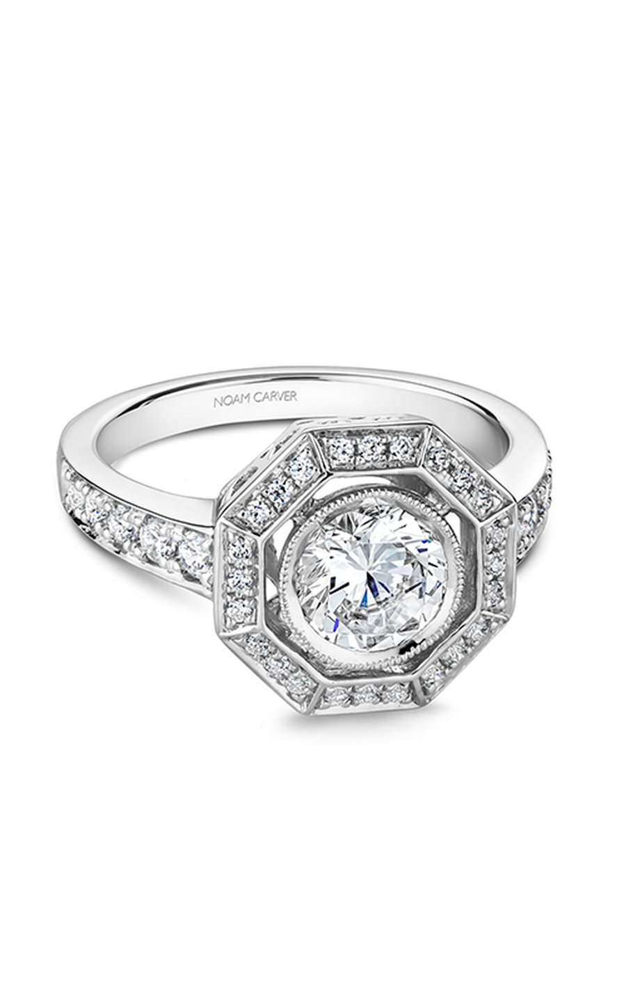 Noam Carver Vintage Engagement Ring B251-01A