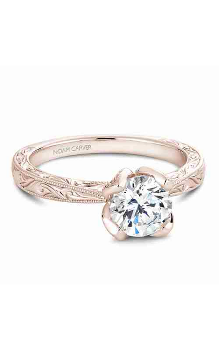 Noam Carver Vintage Engagement Ring B019-02REA