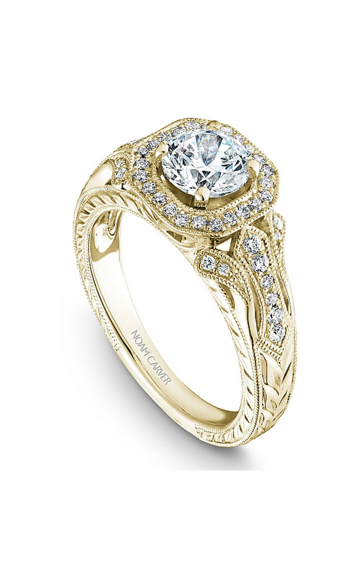 Noam Carver Vintage Engagement Ring B079-01YA