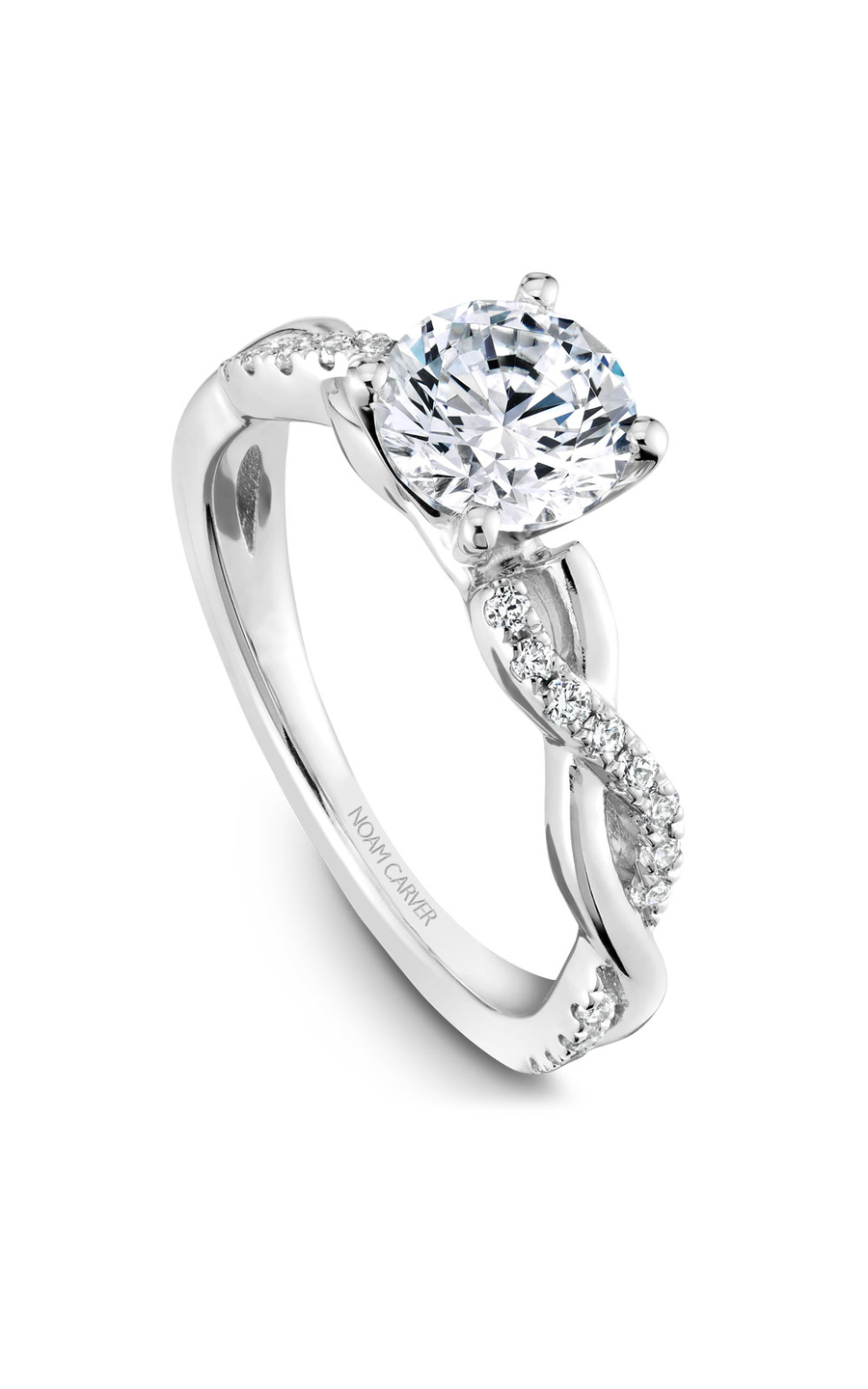 Noam Carver Vintage Engagement Ring B185-02A