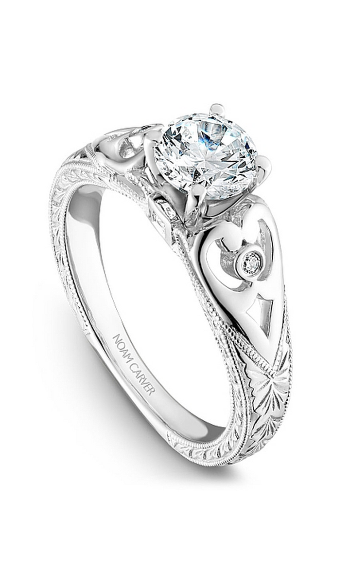 Noam Carver Vintage Engagement Ring B051-01A