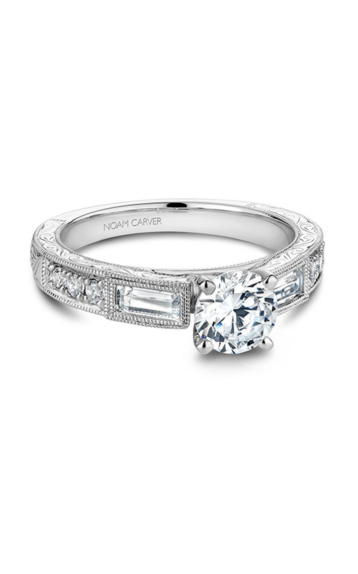 Noam Carver Vintage Engagement Ring B058-01A