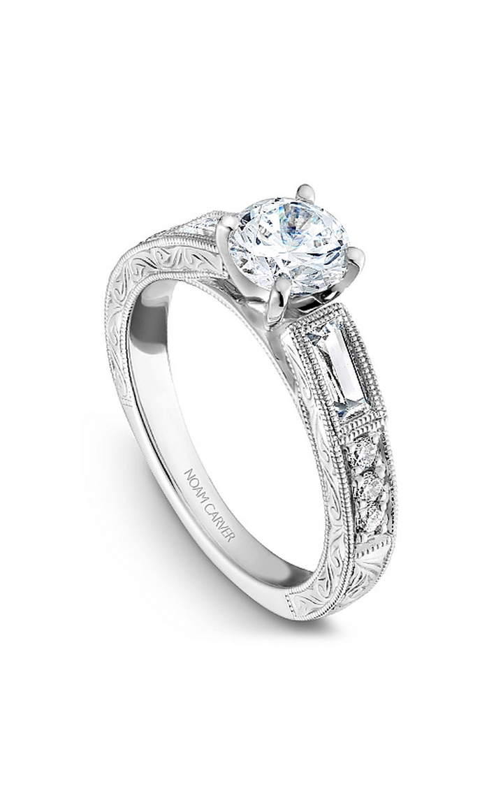 Noam Carver Vintage Engagement Ring B058-01A