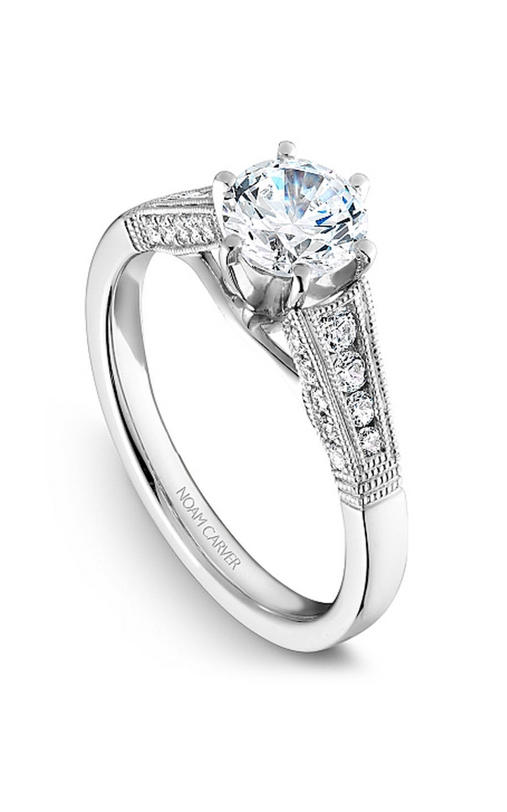 Noam Carver Vintage Engagement Ring B061-01A