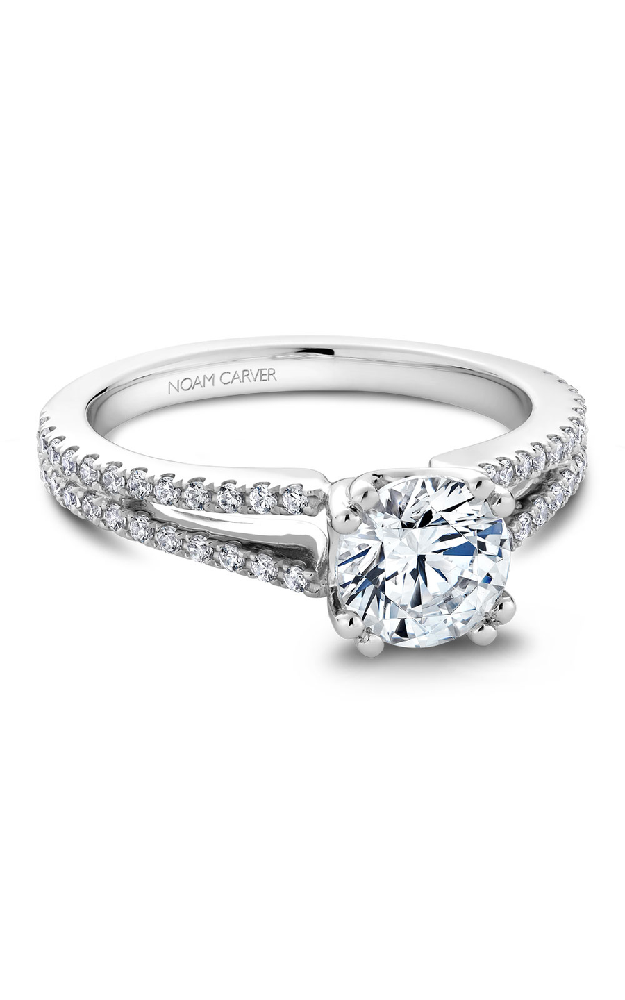 Noam Carver Vintage Engagement Ring B001-03A