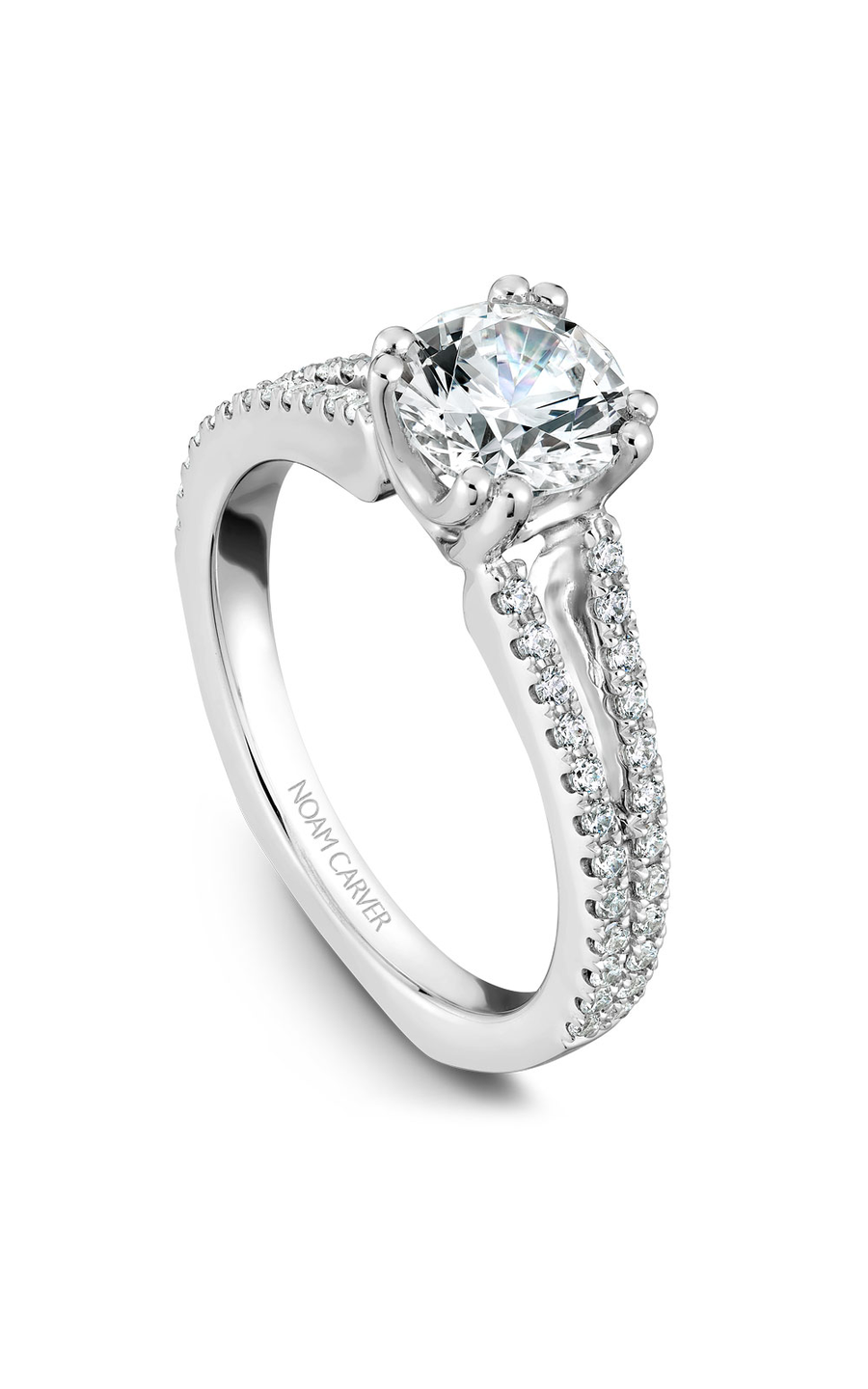 Noam Carver Vintage Engagement Ring B001-03A