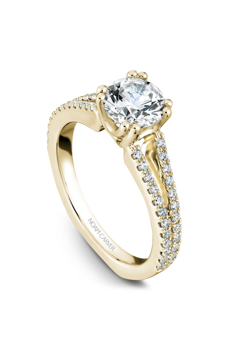 Noam Carver Vintage Engagement Ring B001-03YA