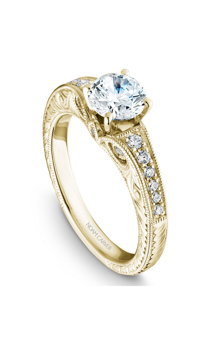 Noam Carver Vintage Engagement Ring B050-01YA