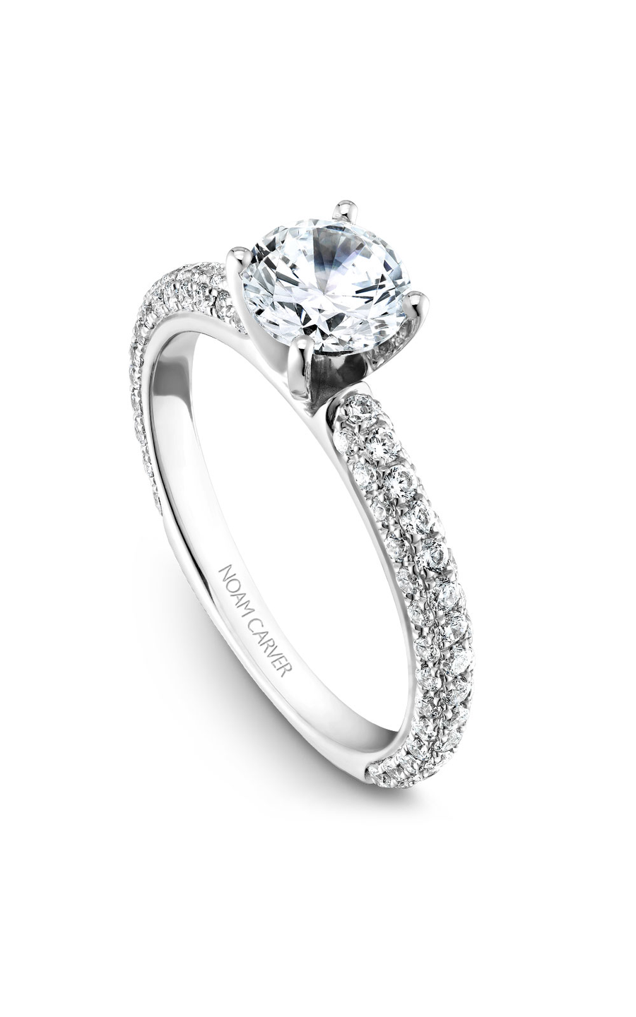 Noam Carver Vintage Engagement Ring B054-01A