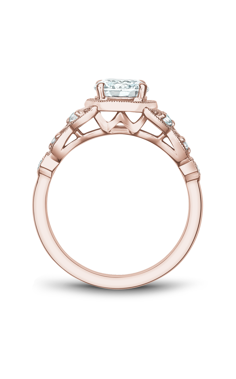 Noam Carver Vintage Engagement Ring B252-01RA