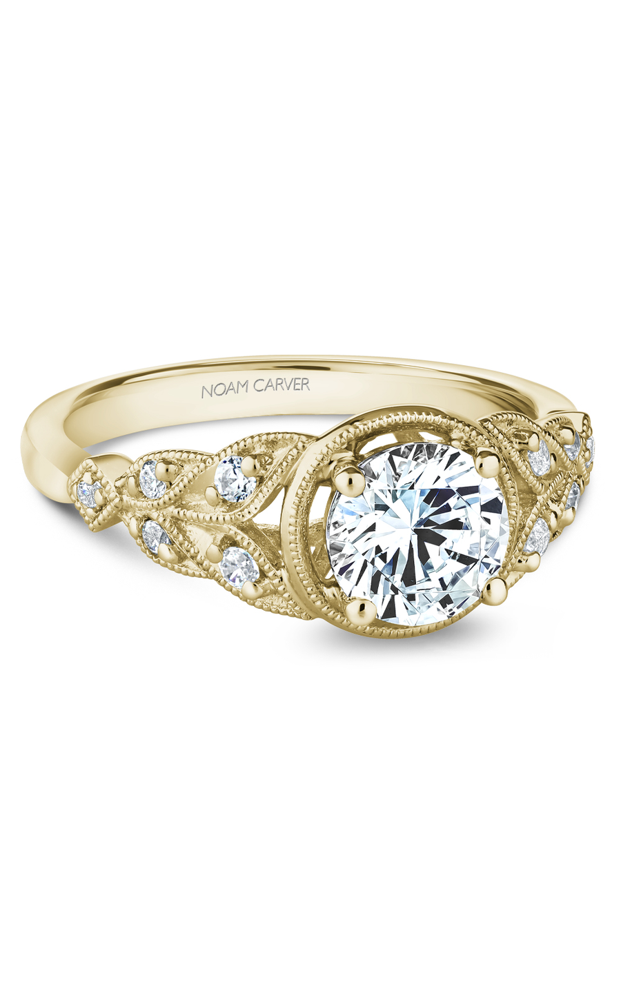 Noam Carver Vintage Engagement Ring B252-01YA