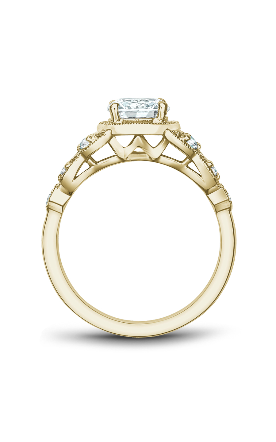 Noam Carver Vintage Engagement Ring B252-01YA