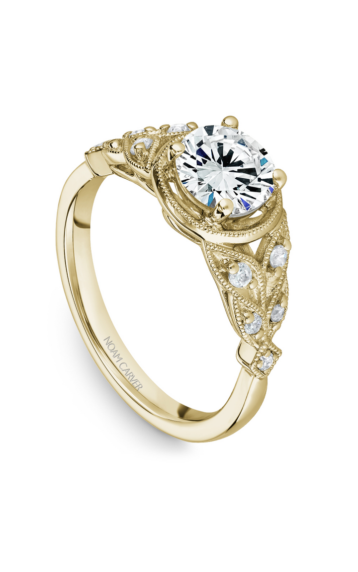 Noam Carver Vintage Engagement Ring B252-01YA