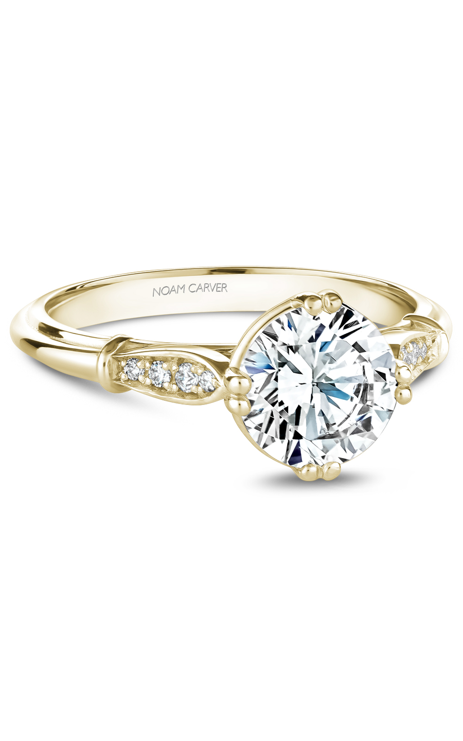 Noam Carver Vintage Engagement Ring B267-01YA