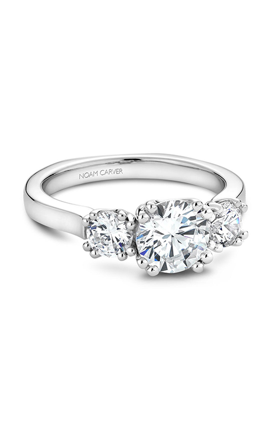 Noam Carver 3 Stone Engagement Ring B001-07A