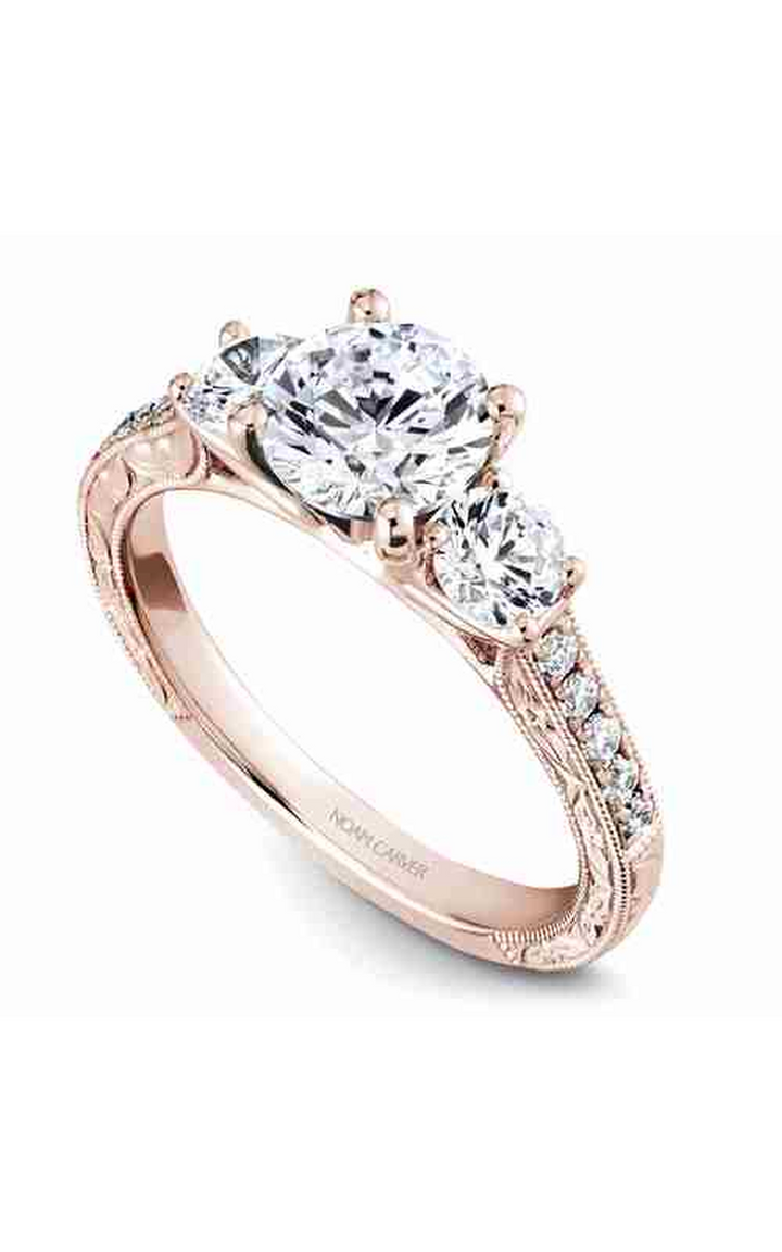 Noam Carver 3 Stone Engagement Ring B206-01RA