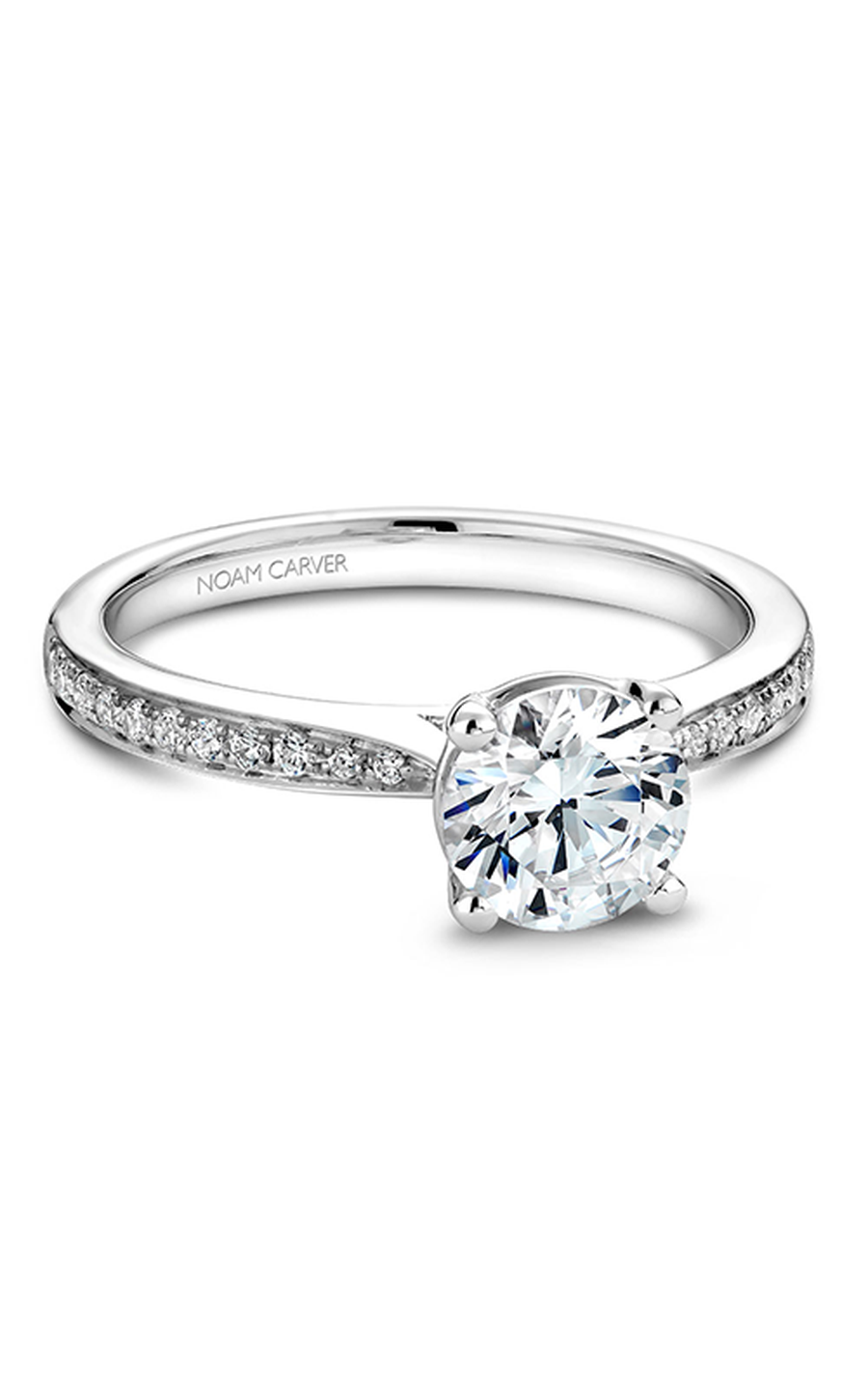 Noam Carver Solitaire Engagement Ring B018-02A