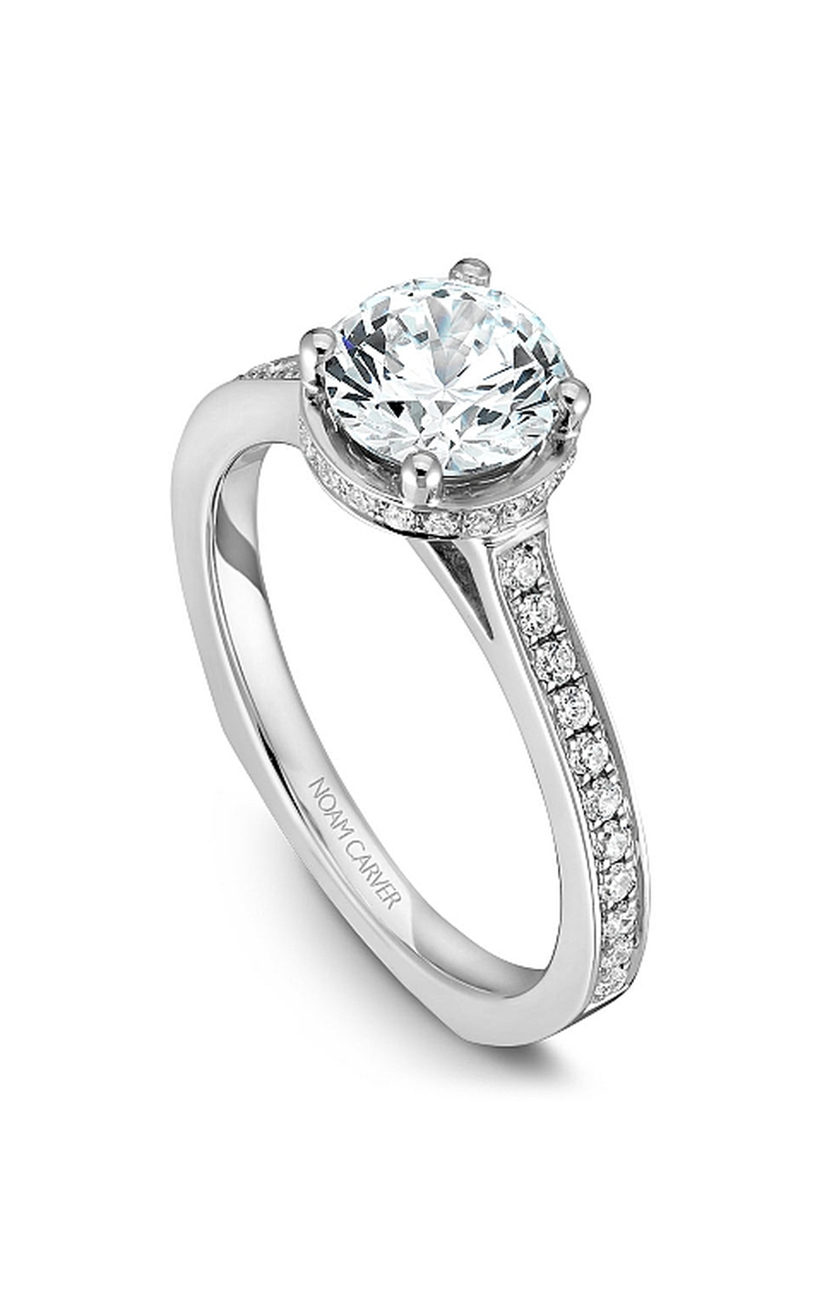 Noam Carver Solitaire Engagement Ring B040-02A