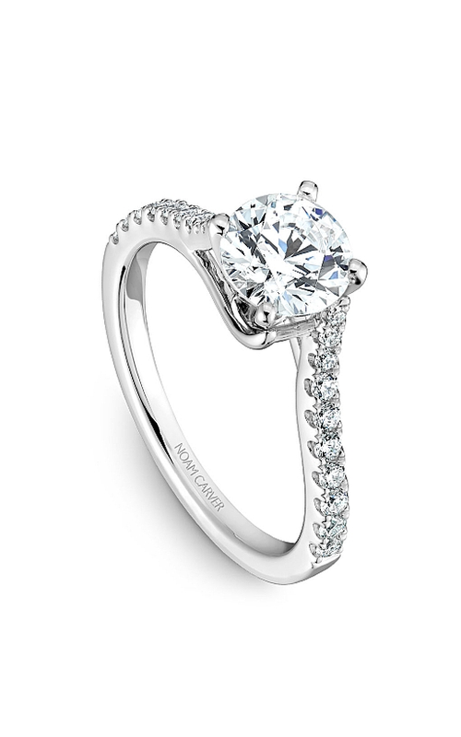 Noam Carver Solitaire Engagement Ring B089-01A