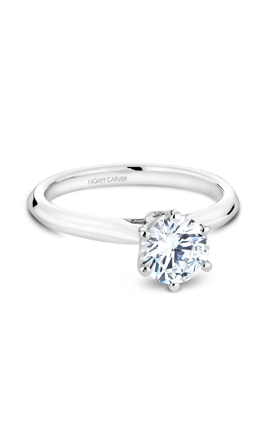 Noam Carver Solitaire Engagement Ring B143-17A