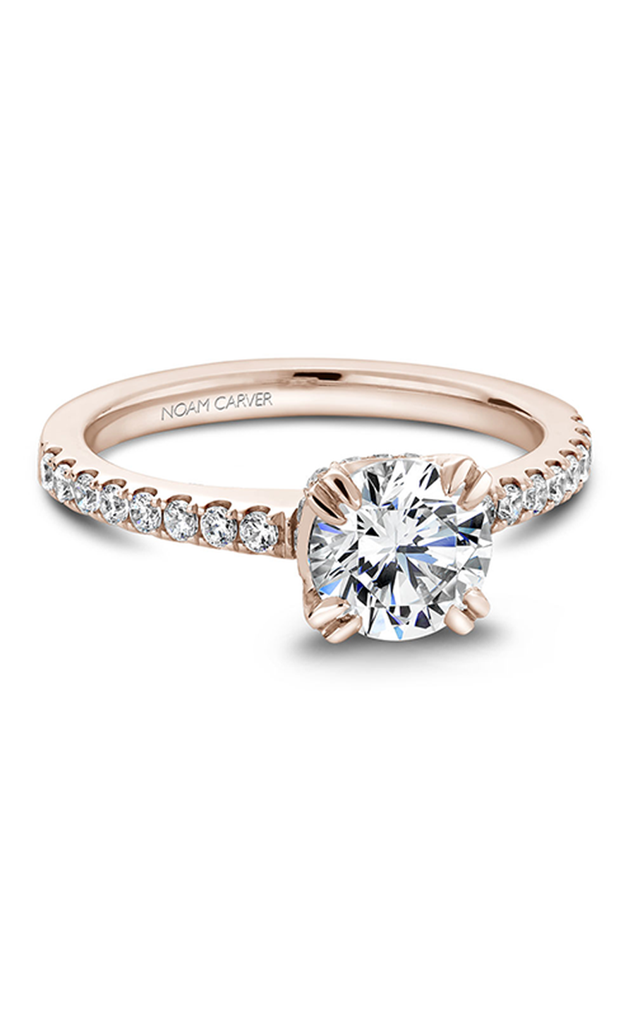 Noam Carver Solitaire Engagement Ring B009-01RA