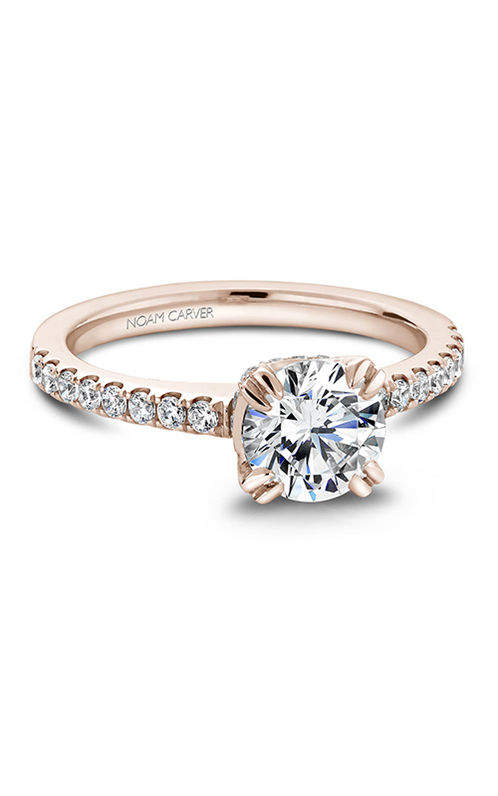 Noam Carver Solitaire Engagement Ring B009-01RA