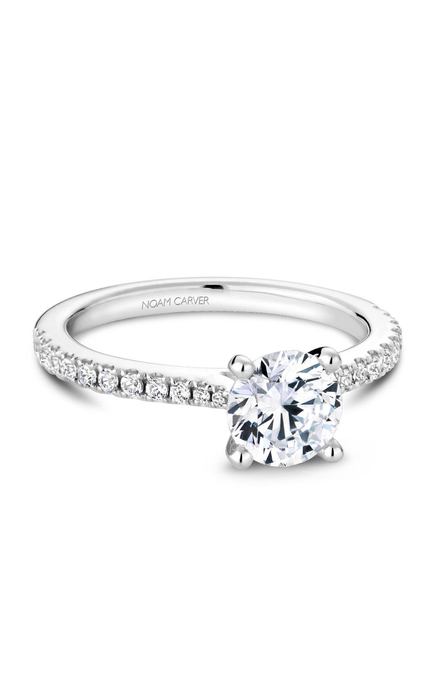 Noam Carver Solitaire Engagement Ring R046-01A